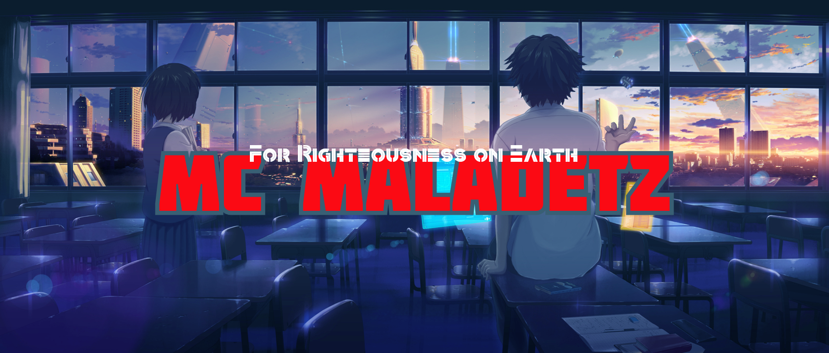 MC Maladetz red righteousness blue tint - 1